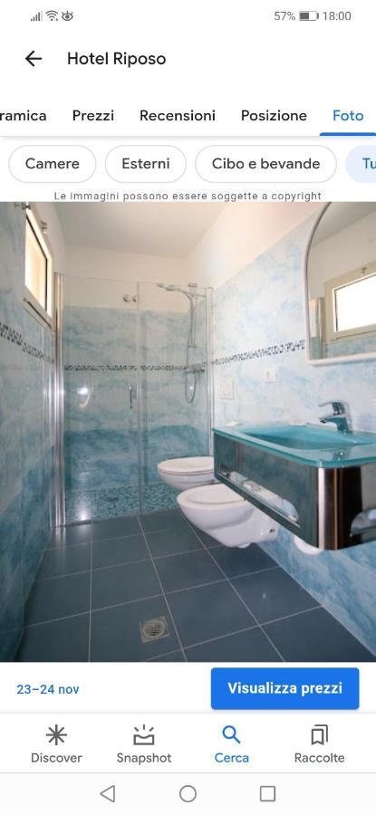 גאטאו א מארה Hotel Riposo מראה חיצוני תמונה